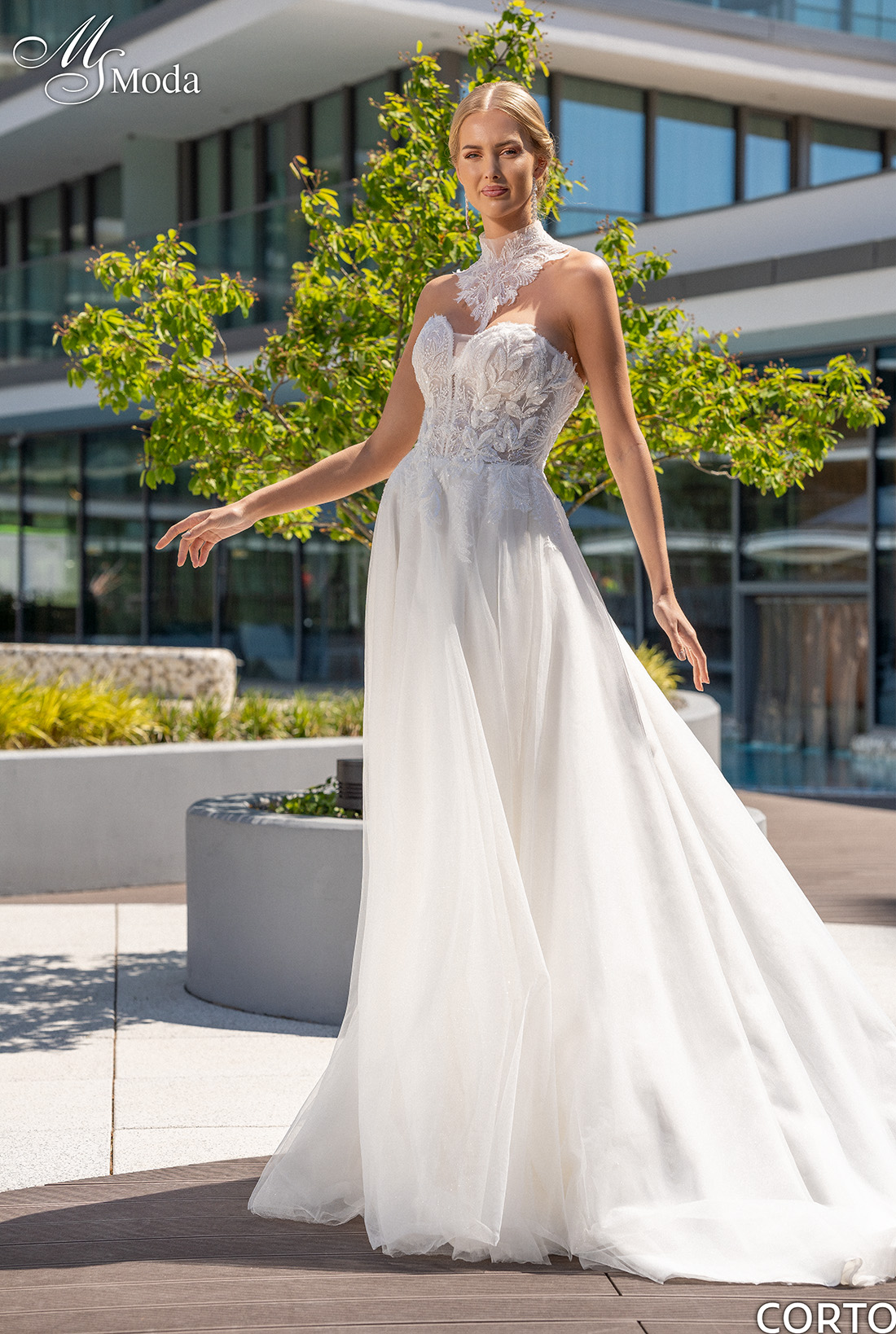Brautkleid CORTO - Kollektion 2024